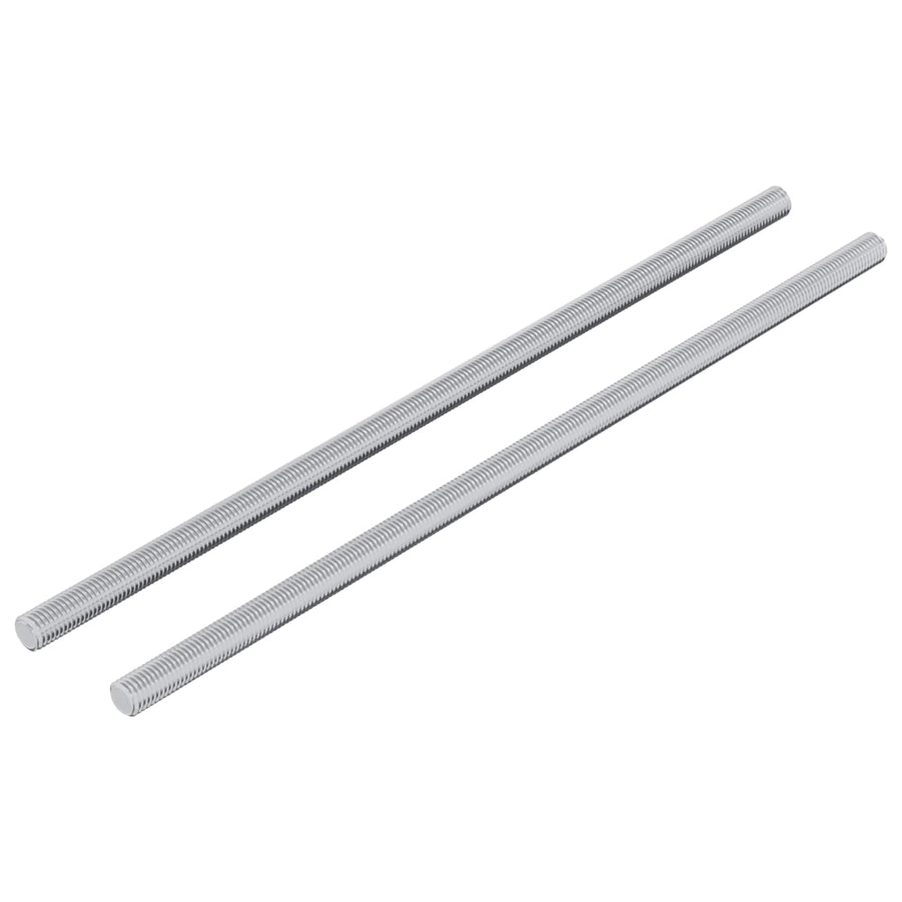 Gewindestange Silber 6x170mm Stahl, 2 Stk.