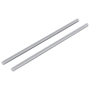 Gewindestange Silber 6x170mm Stahl, 2 Stk.