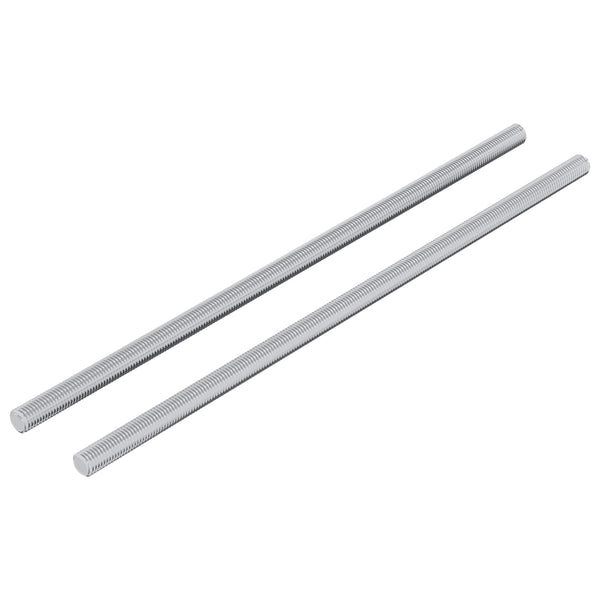 Gewindestange Silber 6x170mm Stahl, 2 Stk.