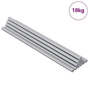 Gewindestange, 600 Stk., Stahl, Silber