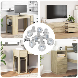 Senkkopfschrauben Set, 32727 Stück, Stahl verzinkt