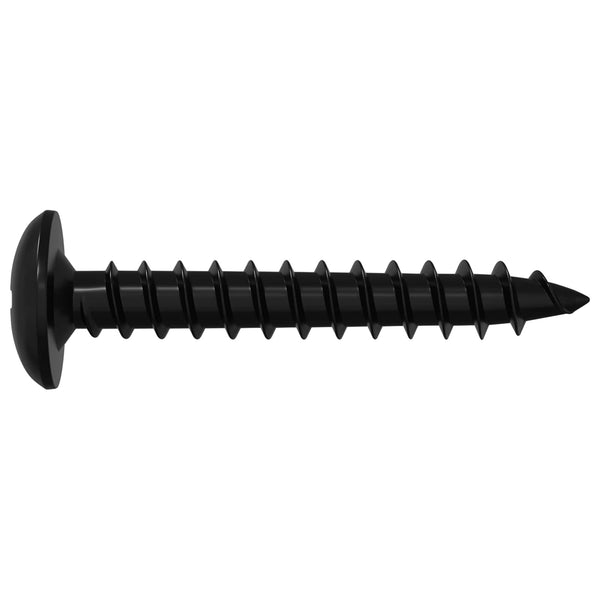 Selbstschneidende Nägel Schwarz 4x25mm, 12 Stk.