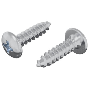 M4 x 16 mm Stahlschrauben - 2 Stück