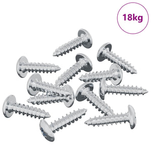 M4 x 16 mm Stahlschrauben, 13636 Stk.