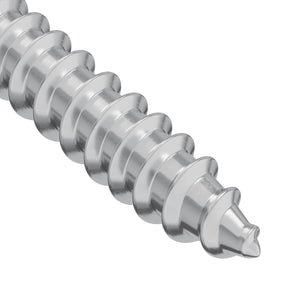 Holzschraube Silber 9,8 x 53 mm Stahl 2 Stk