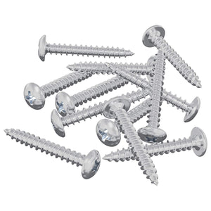 Holzschrauben Set, 8451 Stk, Silber Stahl