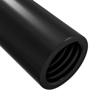 Schwarze Hülsenmuttern M4 x 14,5 mm, 12 Stk.