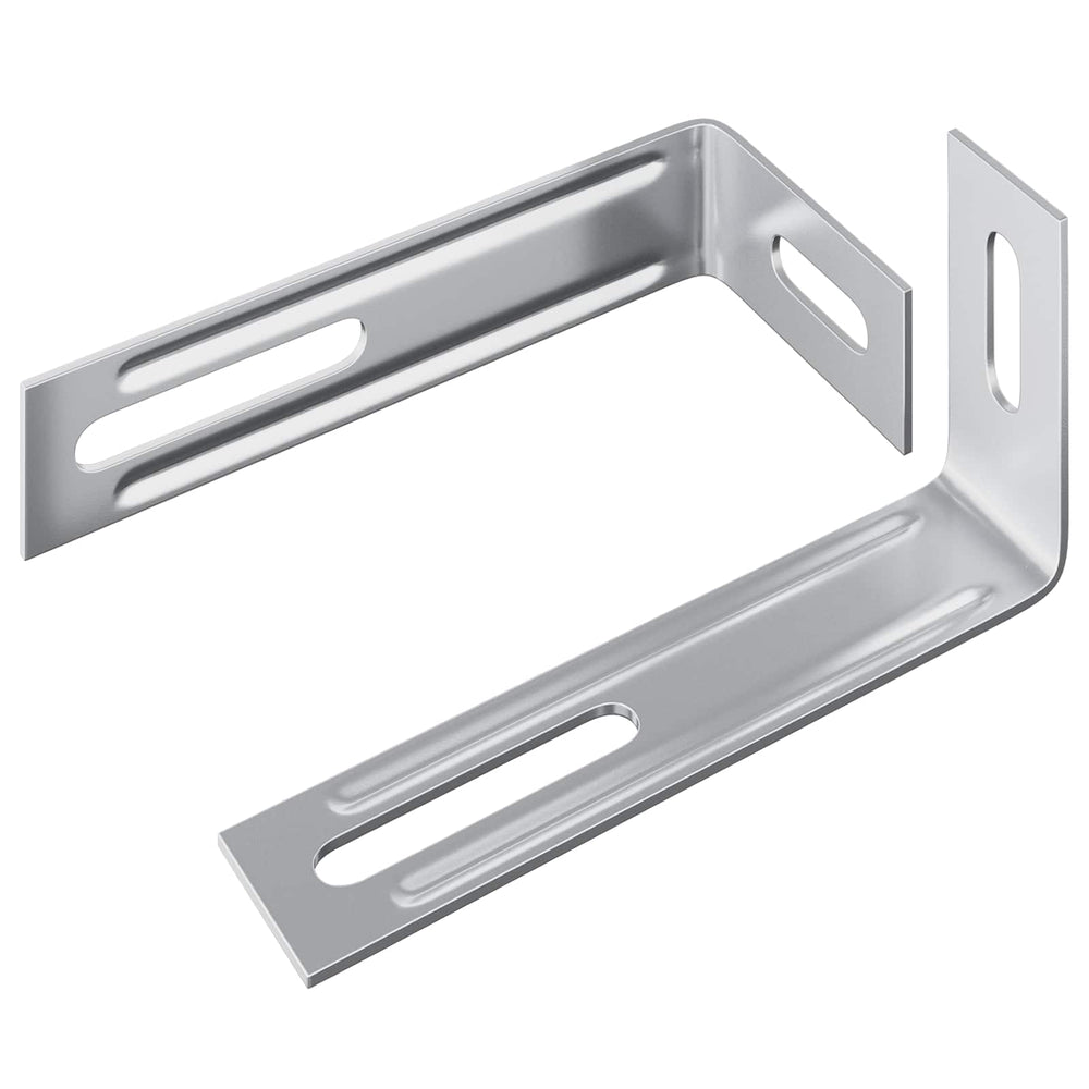 Anti-Kipp Halterung, 2er Set, Silber