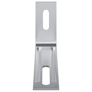 Anti-Kipp Halterung, 2er Set, Silber