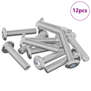 Schraube mit Sperre M6 x 30 mm, 12 Stk.