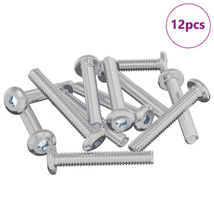 Schraube mit Sperre M6 x 35 mm, 12 Stk.