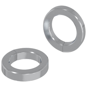 Federscheiben Weiß 13x1 mm, 2er-Set