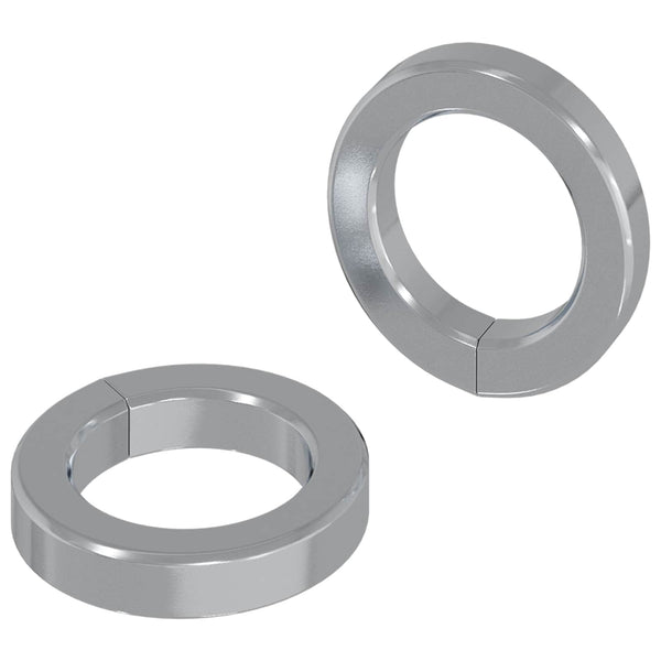 Federscheiben Weiß 13x1 mm, 2er-Set