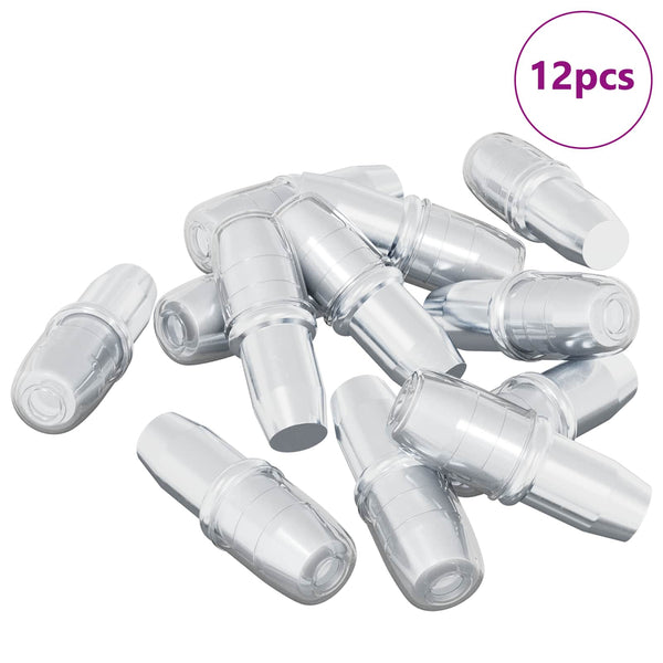 Regalstecker Silber 7x16mm, 12er-Set