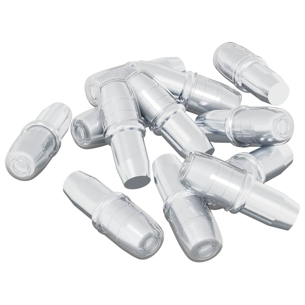 vidaXL Chevilles d'étagère 7200 pcs Argent 7 x 16 mm Fer