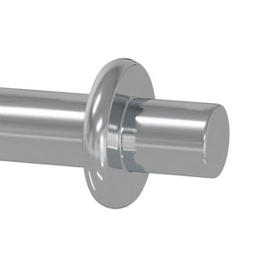 Regalstecker Stahl Silber 2er-Set