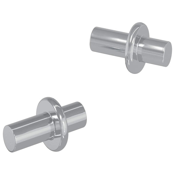 Regalstecker Stahl Silber 2er-Set