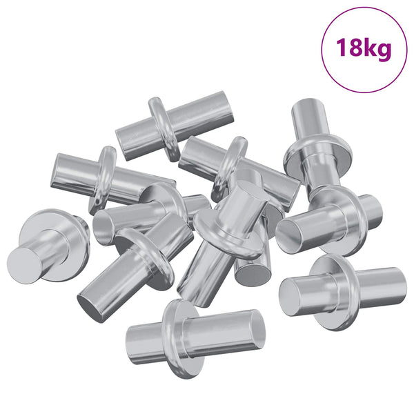 Regalstecker Stahl Silber 4500 Stk.