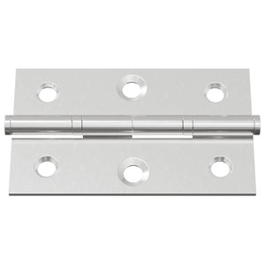 Stahl Scharnier Silber 2 Stk. 58x35x1mm
