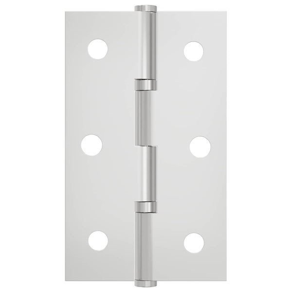 Scharnier Uni 12er-Set Silber Stahl