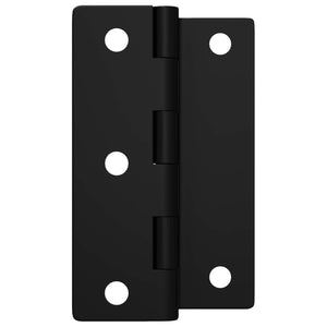 Scharnier Schwarz 12er Set 38x17x60mm