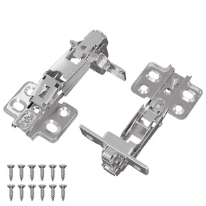 Nickel Scharnier 2er Set Eisen