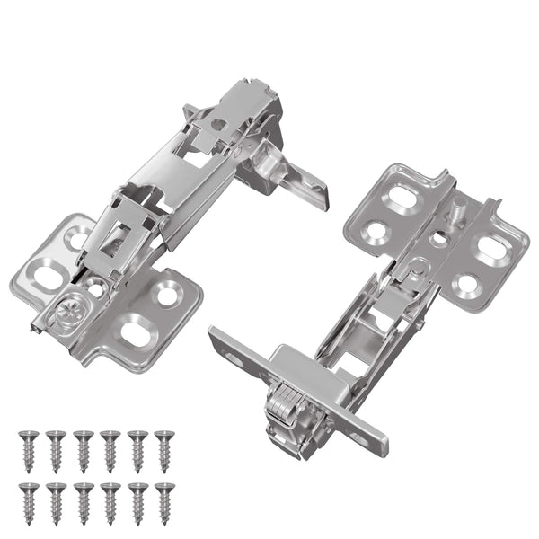 Nickel Scharnier 2er Set Eisen