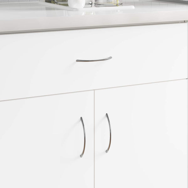 Edelstahlgriff Silber 107mm 1385 Stk