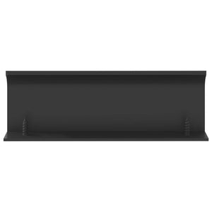Schwarze Aluminium Griffe, 12er-Set