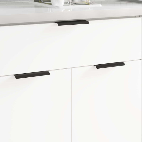 Schwarzer Aluminium Griff, 725 Stk.