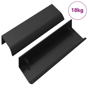 Schwarzer Aluminium Griff, 725 Stk.