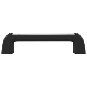 Schwarze Möbelgriffe, 12er-Set, 380mm