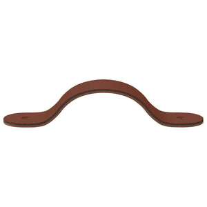 vidaXL Poignées de meuble 12 pcs Marron 140 x 25 x 2,3 mm PU