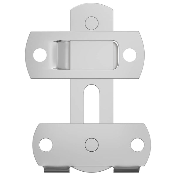 Türverschluss Silber 70x8 mm Stahl, 423 Teile