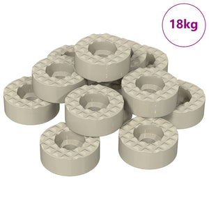 Stuhlbein Bodenschützer Transparent Ø 15x16mm (18000 Stk.)