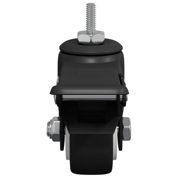 Rollen M6 x 37 mm Schwarz, 12 Stk.