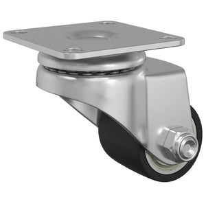 Bockrollen Silber 12er-Set Nylon