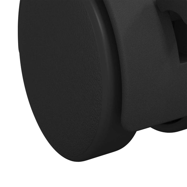 Drehrollen Schwarz 2 Stk. 39,5 mm