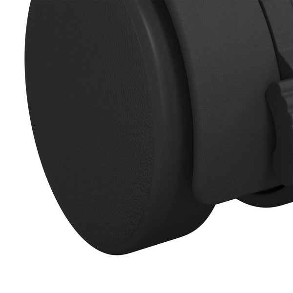 Bockrollen Schwarz/Silber, 12er-Set