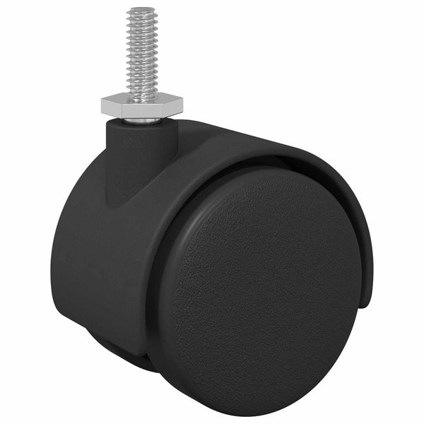 Rollen Schwarz 2 Stk. 40,1x37,8mm