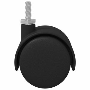 Rollen Schwarz 12 Stk. 40,1x37,8 mm