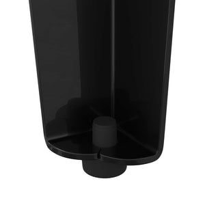 Möbelbeine Eisen Schwarz 100mm 12er-Set