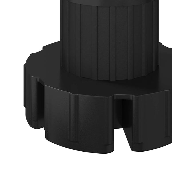 Verstellbare Möbelbeine Schwarz 128mm (12er-Set)