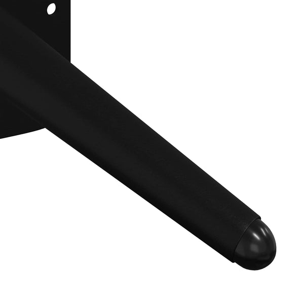 Schwarze Standfüße Eisen 2er Set