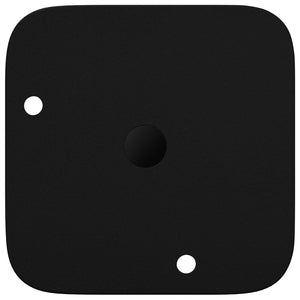 Schwarze Standfüße Eisen 2er Set