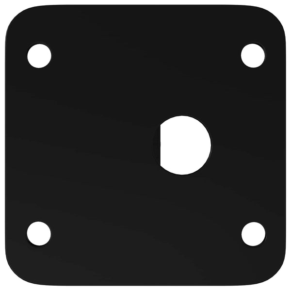 Standfüße Schwarz 40x40x100mm, 2er Set