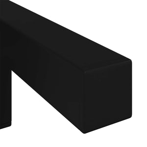 Standfüße Schwarz 57x57x100mm, 2er Set