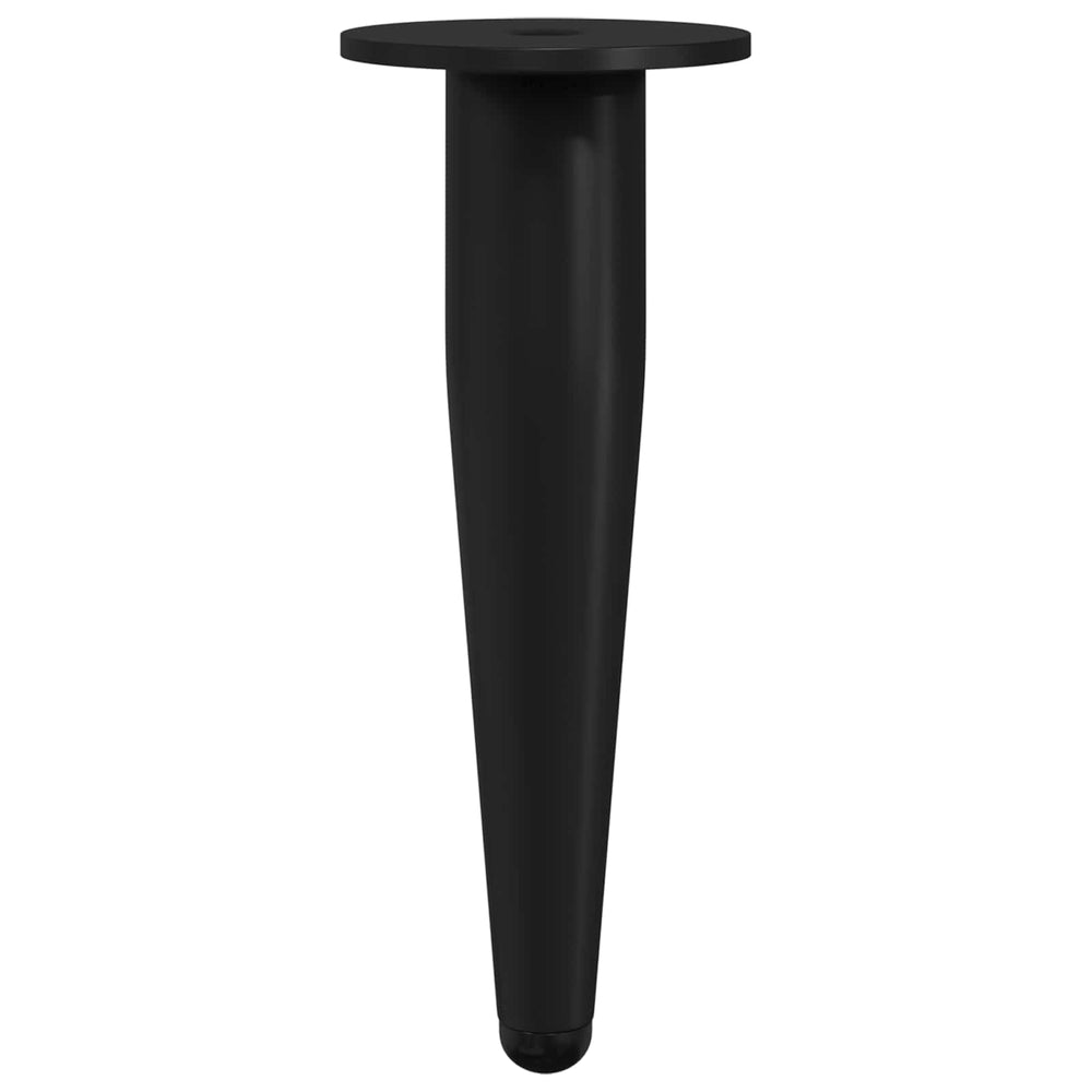 Möbelbeine Eisen Schwarz 2er Set