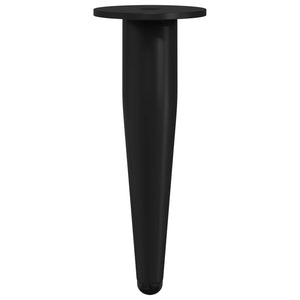 Möbelbeine Eisen Schwarz 2er Set