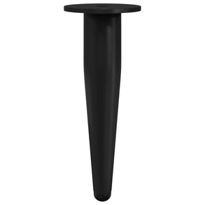 Möbelbeine Eisen Schwarz 2er Set